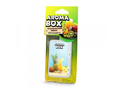 Ароматизатор FOUETTE "Aroma Box" подвесной "Тропический микс" B-12 от FOUETTE Ароматизатор FOUETTE "Aroma Box" подвесной "Тропический микс" B-12