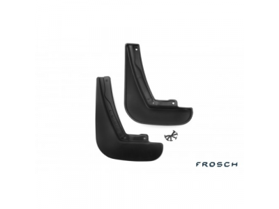 Брызговики передние FIAT 500, 2007-2011 2шт. (полиуретан)