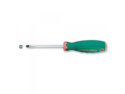 Отвертка шлицевая ANTI-SLIP GRIP 9,5х175 мм., D71S9175 JONNESWAY