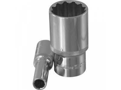 Головка торцевая 12 гранная глубокая 1/2"DR 15мм., Ombra 112215 от OMBRA Головка торцевая 12 гранная глубокая 1/2"DR 15мм., Ombra 112215