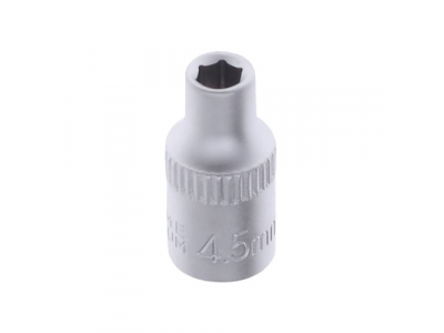 головка торцевая 6-гранная 1/4dr. 4.5мм