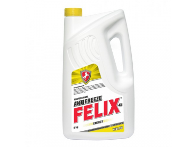 Aнтифриз FELIX ENERGY-45 5кг (желтый)