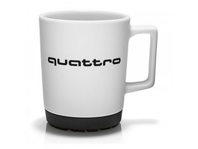Фарфоровая кружка Audi quattro Mug от VAG Фарфоровая кружка Audi quattro Mug